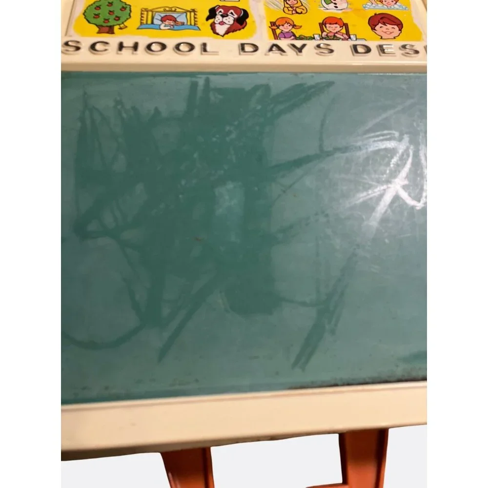 Fisher-Price School Days Desk Toy With Tray and Cards